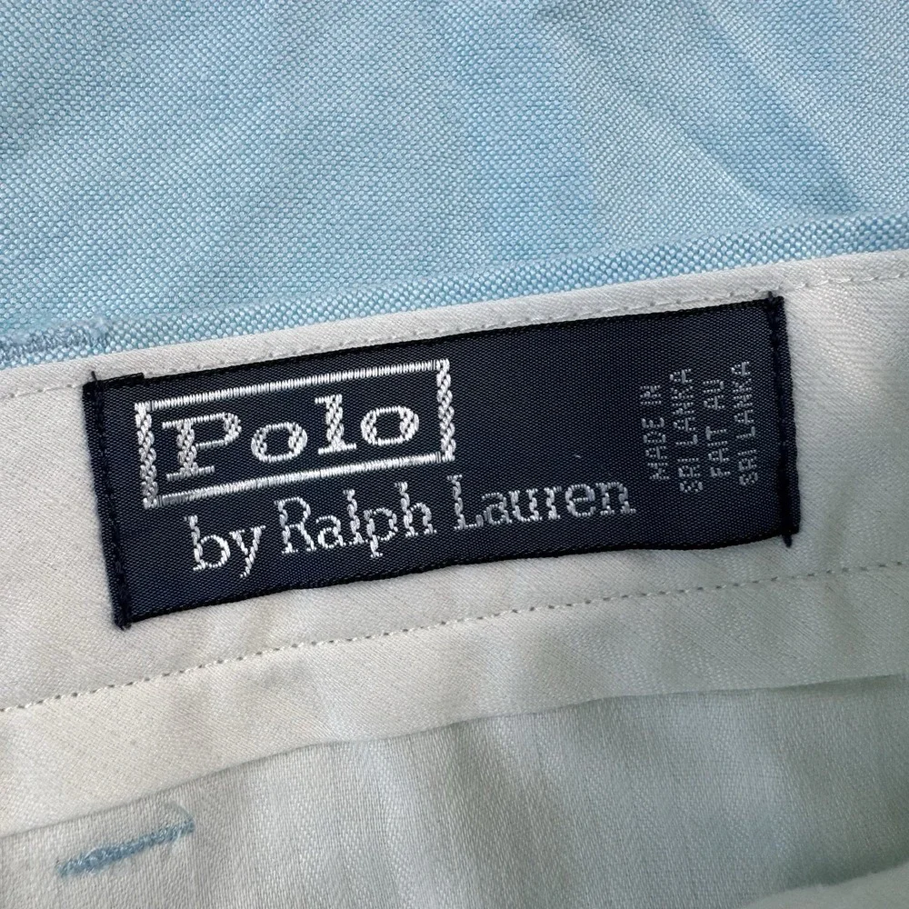 Polo Ralph Lauren Light Blue Slim Fit Cotton Blend Mens Chino Pant 42x30 NWT